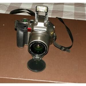 Olympus IS-1 35mm Film Camera – Built-In Zoom Lens + Flash